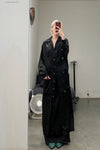 SAMUEL GUI YANG Phoenix hammered silk dress DR01-1